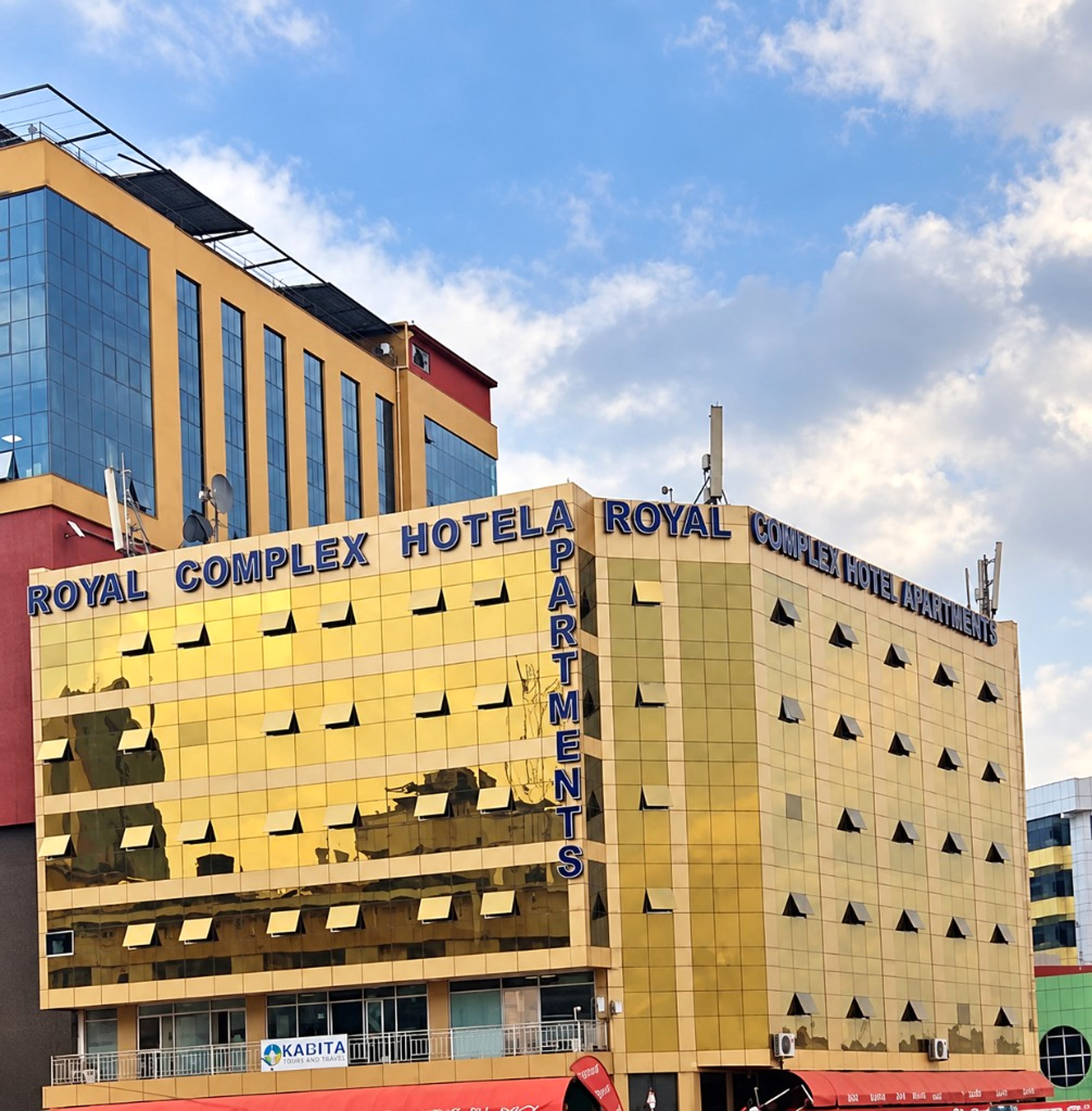Royal Complex Hotel Apartments building in Kampala